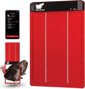 RUN-CHICKEN automatic door for turkey