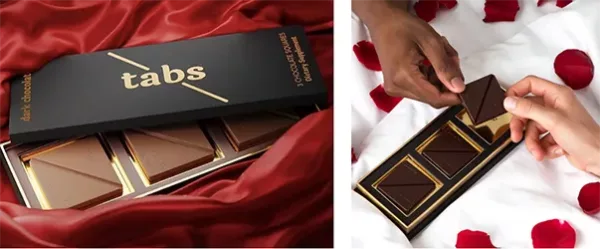 Tabs chocolate