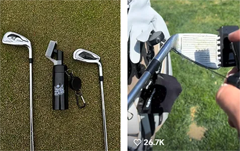 Water Spray Golf Cleaning Brush