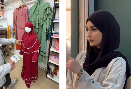 Muslim headscarves
