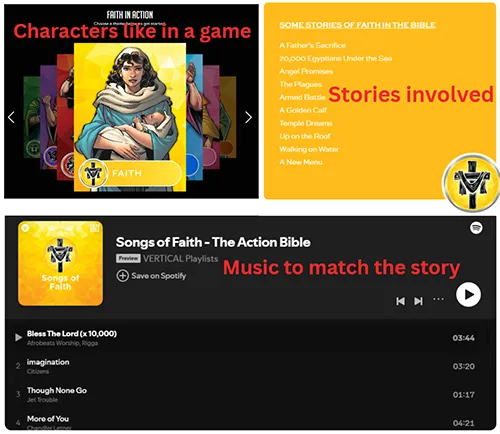The action bible website