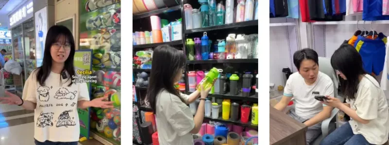sourcing agent Cecilia source sports products
