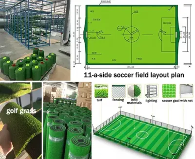 Fabricant de gazon artificiel pour le sport en Chine