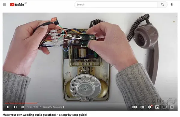 Audio Guest Book YouTube Tutorial