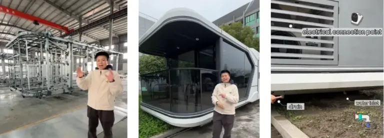 Capsule Space Mobile Houses