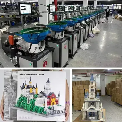 China building block factories