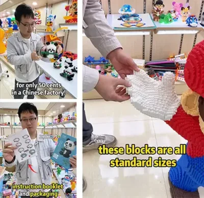 China building block factories