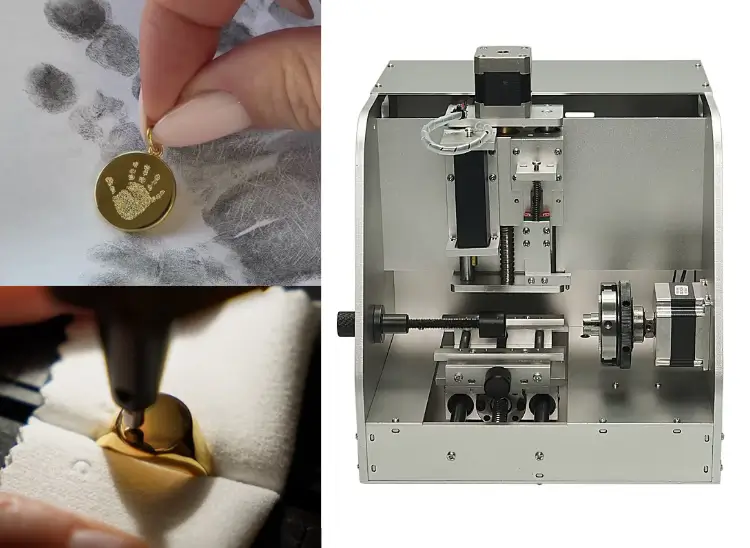 CNC engraving jewelry