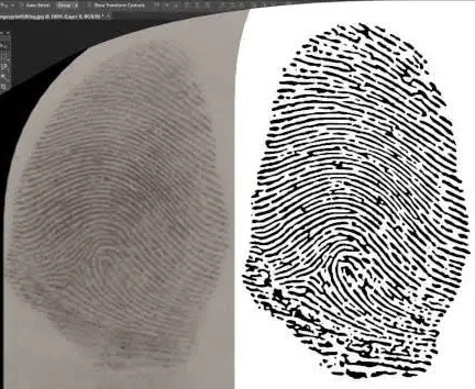 Record fingerprints for high-precision flat engraving
