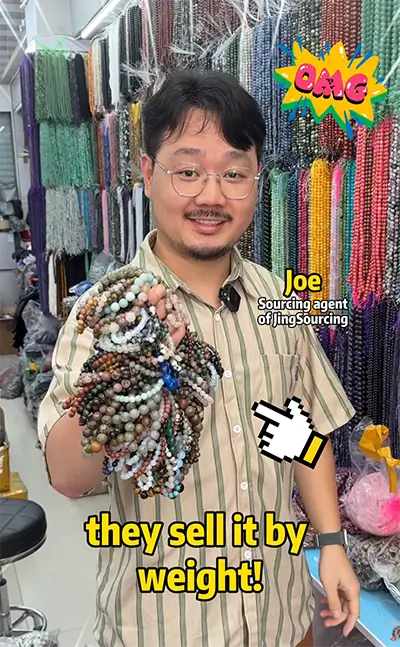 Jingsourcing agent Joe at Yiwu Changchun Street
