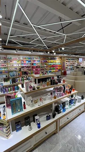 Fragrance Factory's showroom