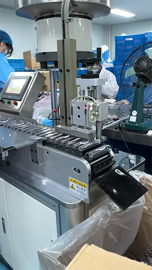 Lipstick factory production line