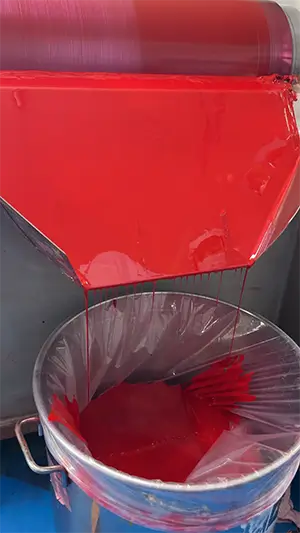 Lipstick factory production