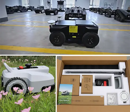 Robotic lawn mowers from China
