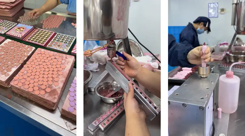 Yiwu cosmetic factory production line