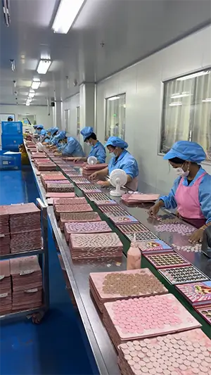cosmetic product factory production line