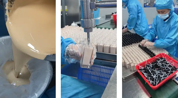 foundation factory production line