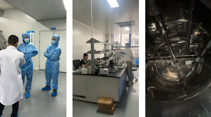 sourcing agent in Skincare product factory5
