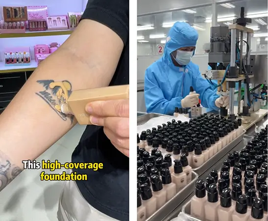 the high-coverage foundation worth $1