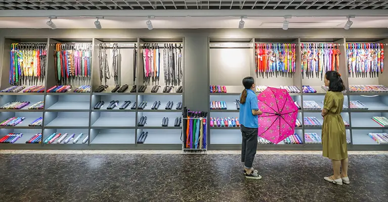 China’s Umbrella Manufacturing Hub Showroom