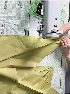 Fabric Panel Stitching