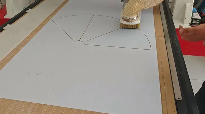Pattern Cutting for Umbrella Fabric