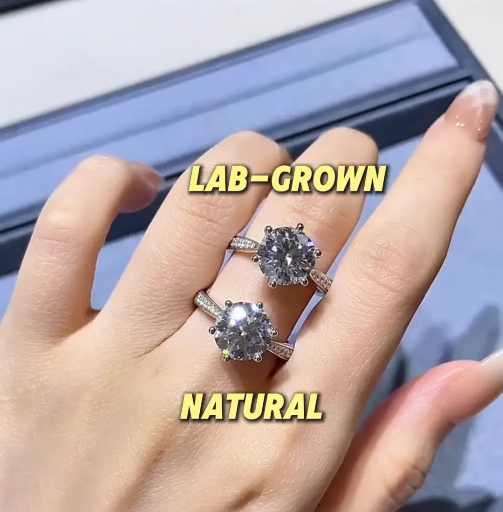 lab grown diamond vs natural diamond