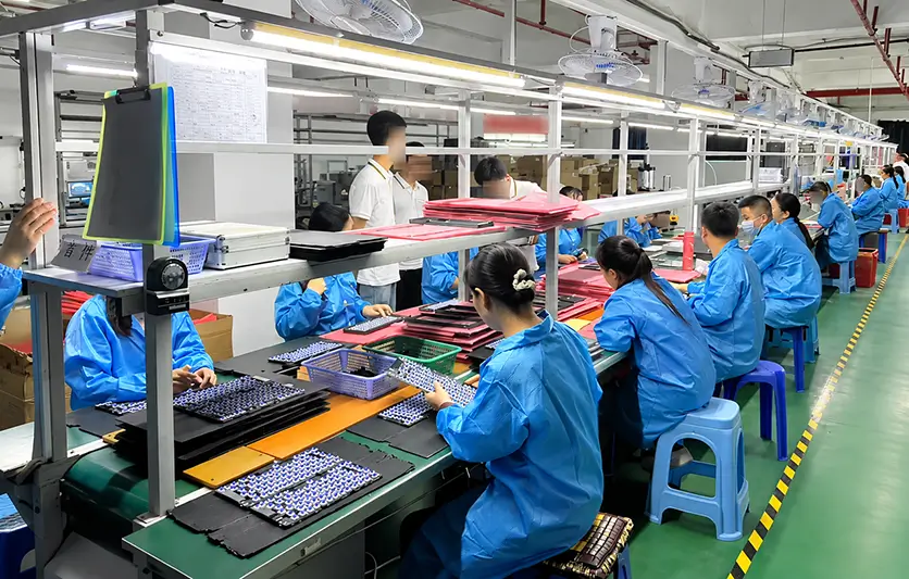 China Keyboard Factory Assembly