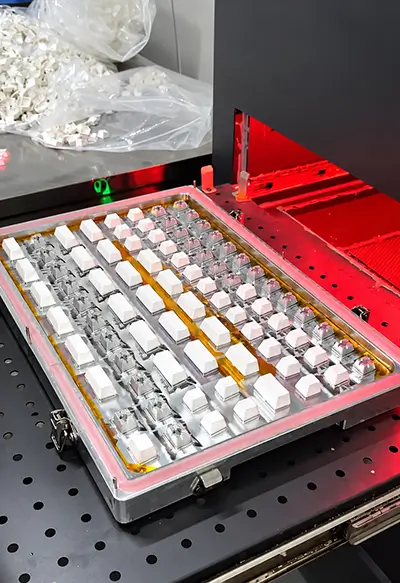 Custom Keyboard Dye Sublimation Process