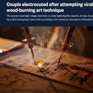 NBC News reported wood burning accidents