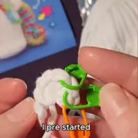 The hardest part in crochet